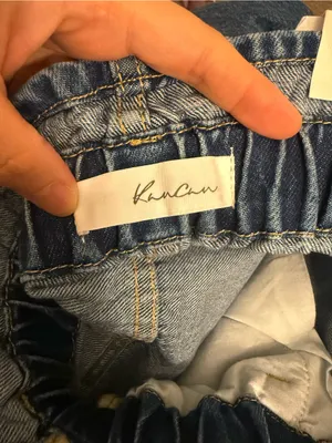 KanCan Olivia Ultra High Rise Paperbag Boyfriend Jeans NWT Small thumbnail 11