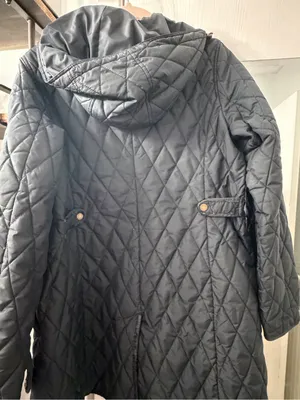 Ralph Lauren Black Quilted Hooded Puffer Coat thumbnail 8