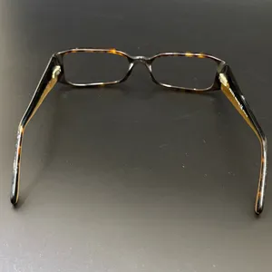 PRADA VPR 16G 766-101 Brown Tortoise Shell 53-17-135 Rectangular Eyeglass Frame thumbnail 3