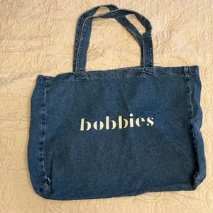 Bobbies Blue Denim Tote Bag thumbnail 3