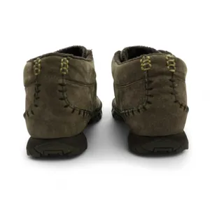 Skechers Shoes Womens 10‎ Relaxed Fit Brown Leather Faux Fur Bikers Totem Pole thumbnail 9
