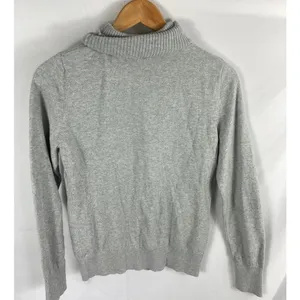 LL Bean Grey Turtleneck Sweater Size XS thumbnail 3