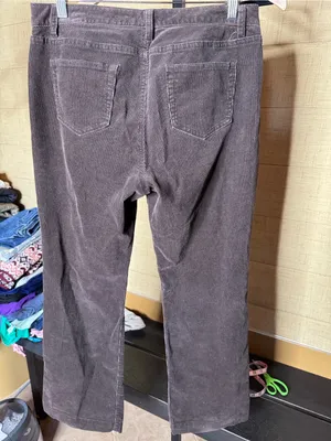 Lands’ End High Rise Corduroy Flare Pants Coffee Brown Size 10 Sold Out Color thumbnail 8