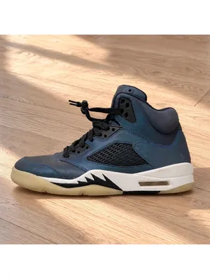 Air Jordan 5 Retro Oil Grey Iridescent CD2722-001 Women’s 7.5 Men’s 6 thumbnail 2