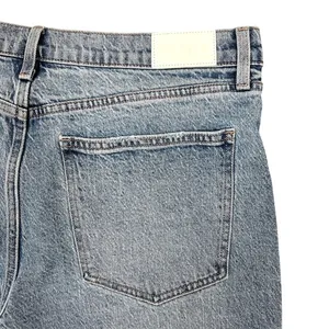 Pistola Lana High-Rise Ultra Wide Leg Jean Plus Sz‎ 33" Petite Break Light Wash thumbnail 13