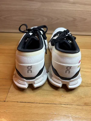 On Cloud X 4 Women's Sneakers in Ivory / Black - Size 8 thumbnail 4