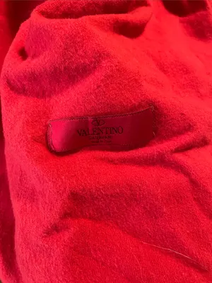 Valentino Garavani Red Logo Cloth Tote Dust Bag thumbnail 2
