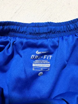 Nike Blue Athletic Running Shorts medium thumbnail 6