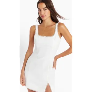 AMANDA UPRICHARD VALETTA DRESS Ivory Sz S NWT $238 thumbnail 4