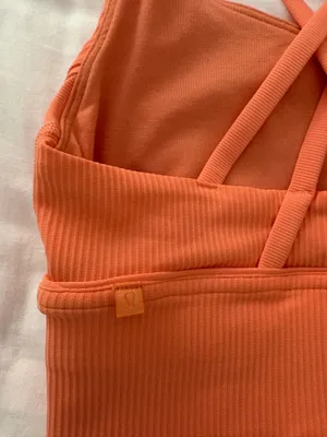 Lululemon Energy Longline Bra Ribbed *Luxtreme thumbnail 4