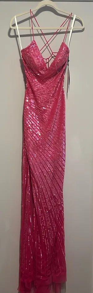 Alyce Paris Prom Dress Fuchsia 61361 thumbnail 3