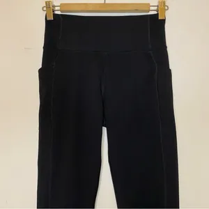 FIGS Performance Underscrub Legging 7/8 Slim Fit Black Sz Small thumbnail 4