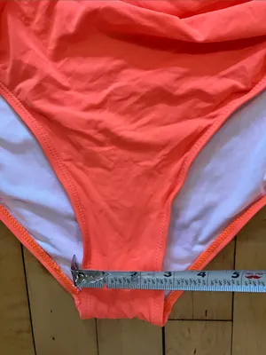 Holipick Neon Orange One Shoulder Adjustable One Piece Swimsuit XL NWT thumbnail 12