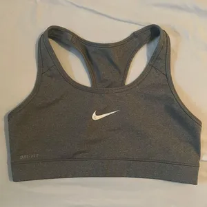 Nike Gray  Sports Bra thumbnail 1