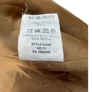 J.Crew‎ Melton Wool Belted Moto Trench Coat Italian Wool Camel Brown Size 12 thumbnail 13