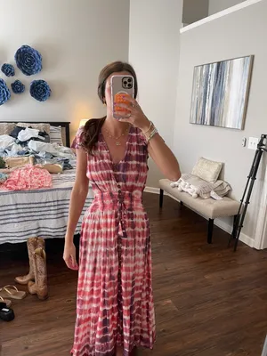 Tiare Hawaii Tie Dye Maxi Dress thumbnail 4