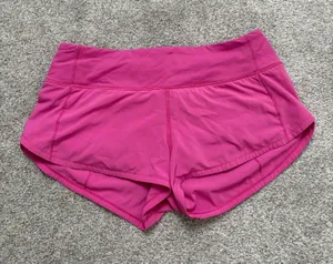Lululemon Sonic Pink Speed Shorts 2.5" thumbnail 1