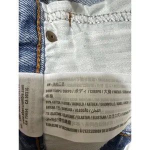 Abercrombie & Fitch Women’s 29/8 Ultra High Rise Mom Short Distressed Denim Blue thumbnail 5