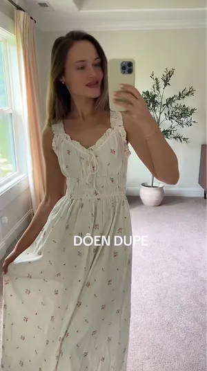Old Navi Floral Maxi Dress thumbnail 1