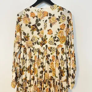 FREE PEOPLE Rows Of Roses Maxi Dress in Ivory Combo Size X-Small thumbnail 9