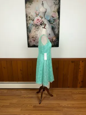 Beautiful New Azazie Alma Lace Fit-and-Flare Dress thumbnail 5