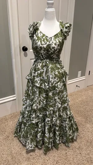 Anna Cate dress Green Size M thumbnail 1