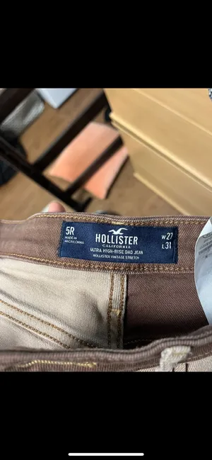 Hollister Brown Patchwork Jeans thumbnail 5