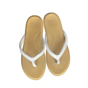 Reef Women's Size 9 Cushion Cloud White Tan Flip Flops Sandals Slip-Ons thumbnail 7