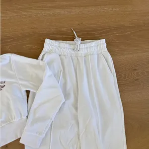 Hello Molly Zip Hoodie & Sweatpants Set Base Lucky Girl Size S White Red thumbnail 3