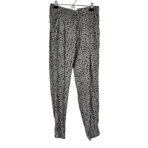 Aritzia Sunday Best Grey Leopard Print Jogger Pants Womens M Casual Cozy Beachy thumbnail 2