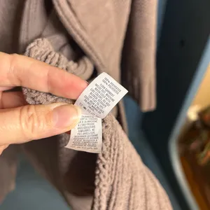 Aerie Light Brown/Tan Belted Mid-Length Cardigan Sweater | Size Medium thumbnail 5