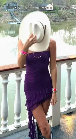 strapless two tiered ruffle dress Purple Size XS thumbnail 1