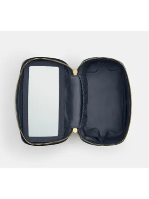 NEW Coach Signature Denim Cosmetic Case with Mirror – NWT | CDC16 thumbnail 2