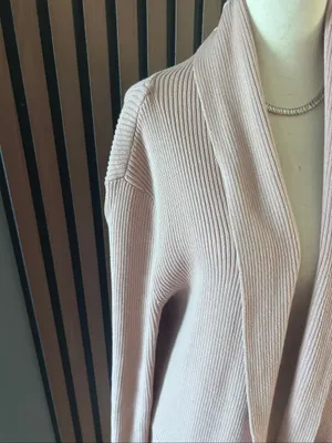 Venus light pink size medium cardigan cotton blend thumbnail 2