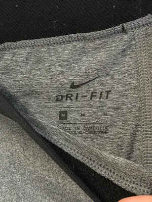 Nike Pro Shorts Size Medium Womens Gray thumbnail 4