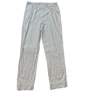 Victoria’s Secret pink white metallic silver striped pajama set sz small‎ thumbnail 5