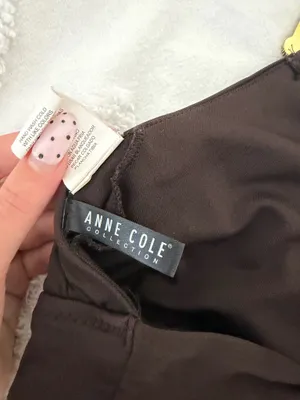 Anne Cole Brown Bathing Suit Bikini  thumbnail 5