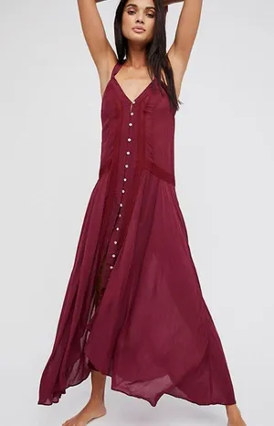 Free People Intimately Kimmi Maxi Slip Dress thumbnail 1