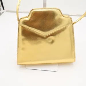 Unbranded Shoulder Bag Womens OS Evening Soutache Gold Metallic Good thumbnail 5