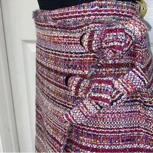 Halogen Tweed Multi-Colored Mini Skirt(Size 2 Petite) thumbnail 5