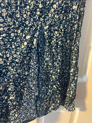 Princess Polly Navy Blue Floral Midi Slip Dress thumbnail 2
