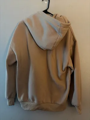 Tan sweat suit set  thumbnail 2