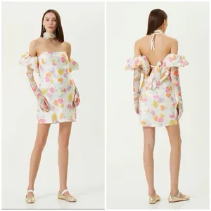 New For Love & Lemons Hazel Mini Dress Size L thumbnail 2