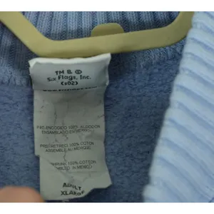 Six Flags MCM Sweater Adult XL Blue 100% Cotton‎ Sweatshirt thumbnail 6
