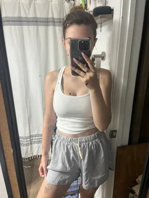 Pin Stripe Linen Shorts Multi Size M thumbnail 4