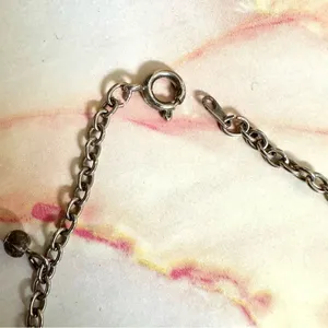 Disney silver tone Eyore charm bracelet thumbnail 6