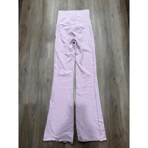 Skims Cotton Jersey Foldover Pant Dusk Pink Flare AP-PNT-0715 Womens XS NEW thumbnail 3