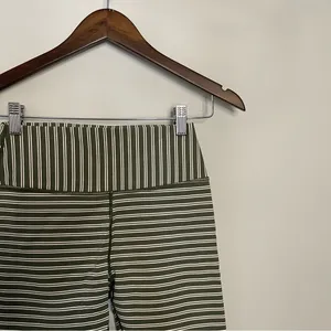 Glyder Sultry Legging in Moss & Oatmilk Stripe thumbnail 5
