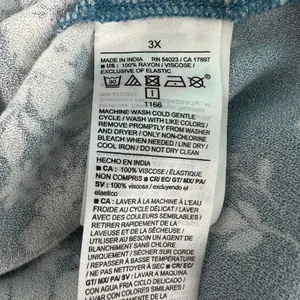 Old Navy Floral Maxi Dress Womens 3X Cottagecore Milkmaid Vacation Travel Fairy thumbnail 15