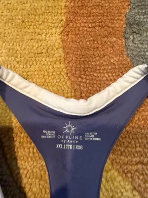 Offline by Aerie Real Me Extra Recharge Least Support Sports Bra Crop Tank XXL thumbnail 2